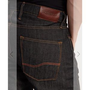 Men’s Tobacco Kevlar lined denim Motorcycle Jeans 30” waist